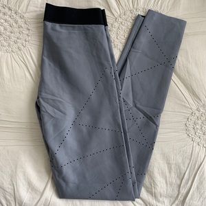 Ultracor Grey Laser Cut Leggings